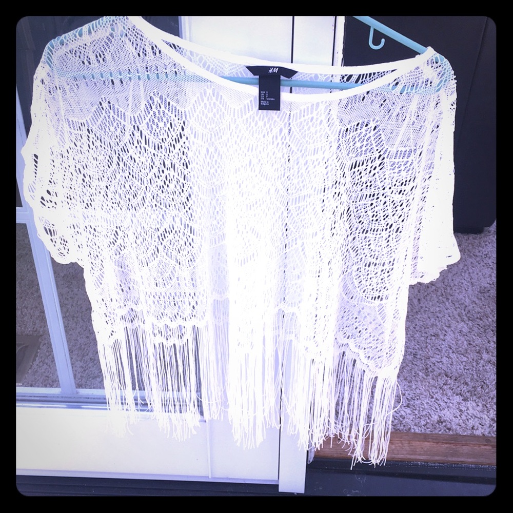 Fringed top
